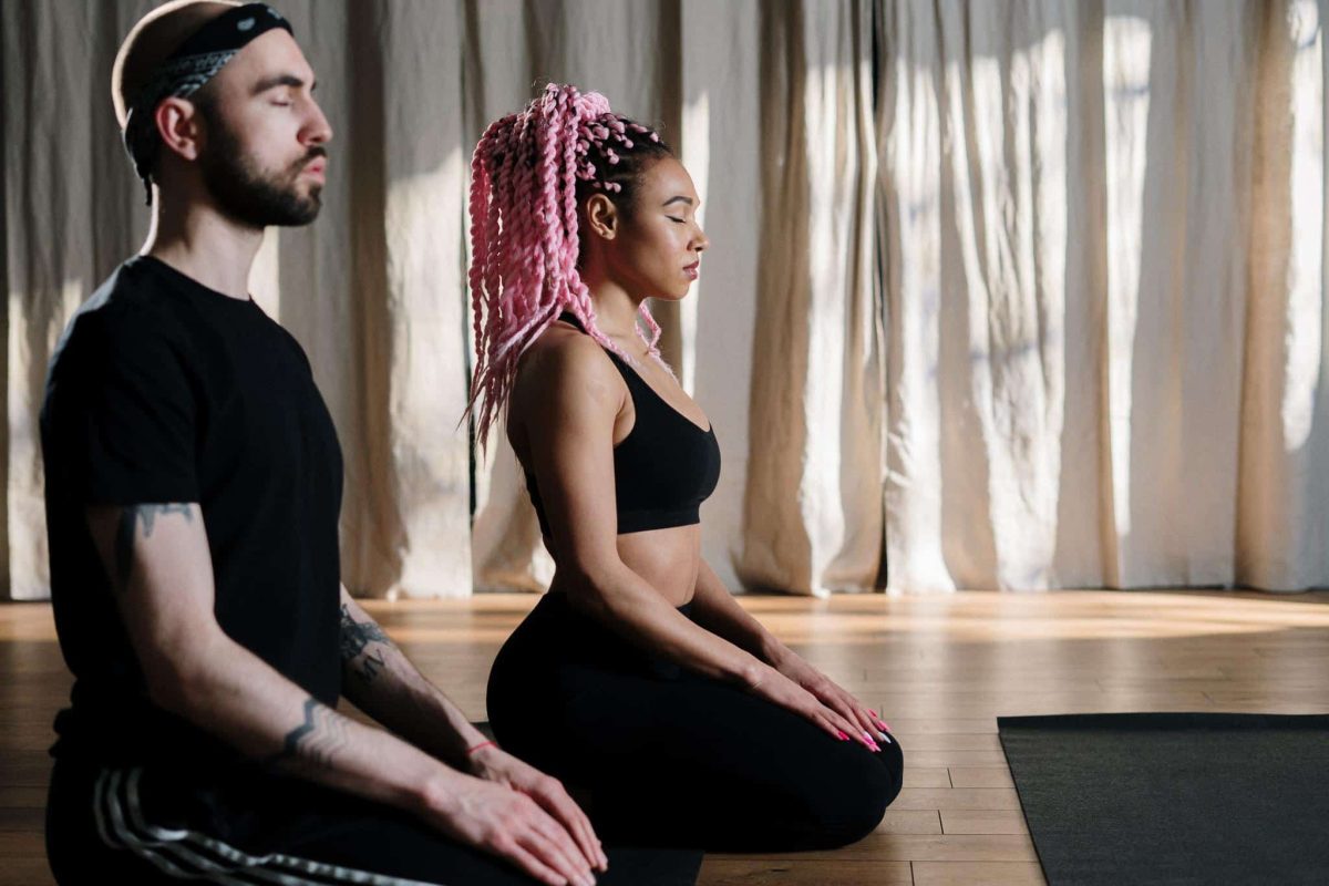 Meditation and Yoga.